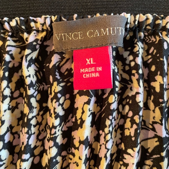 Vince Camuto Pleated Multi Colored Skirt XL - Picture 4 of 4